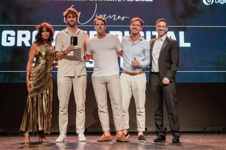 Grow Up Digital bij de Global Search Awards uitreiking